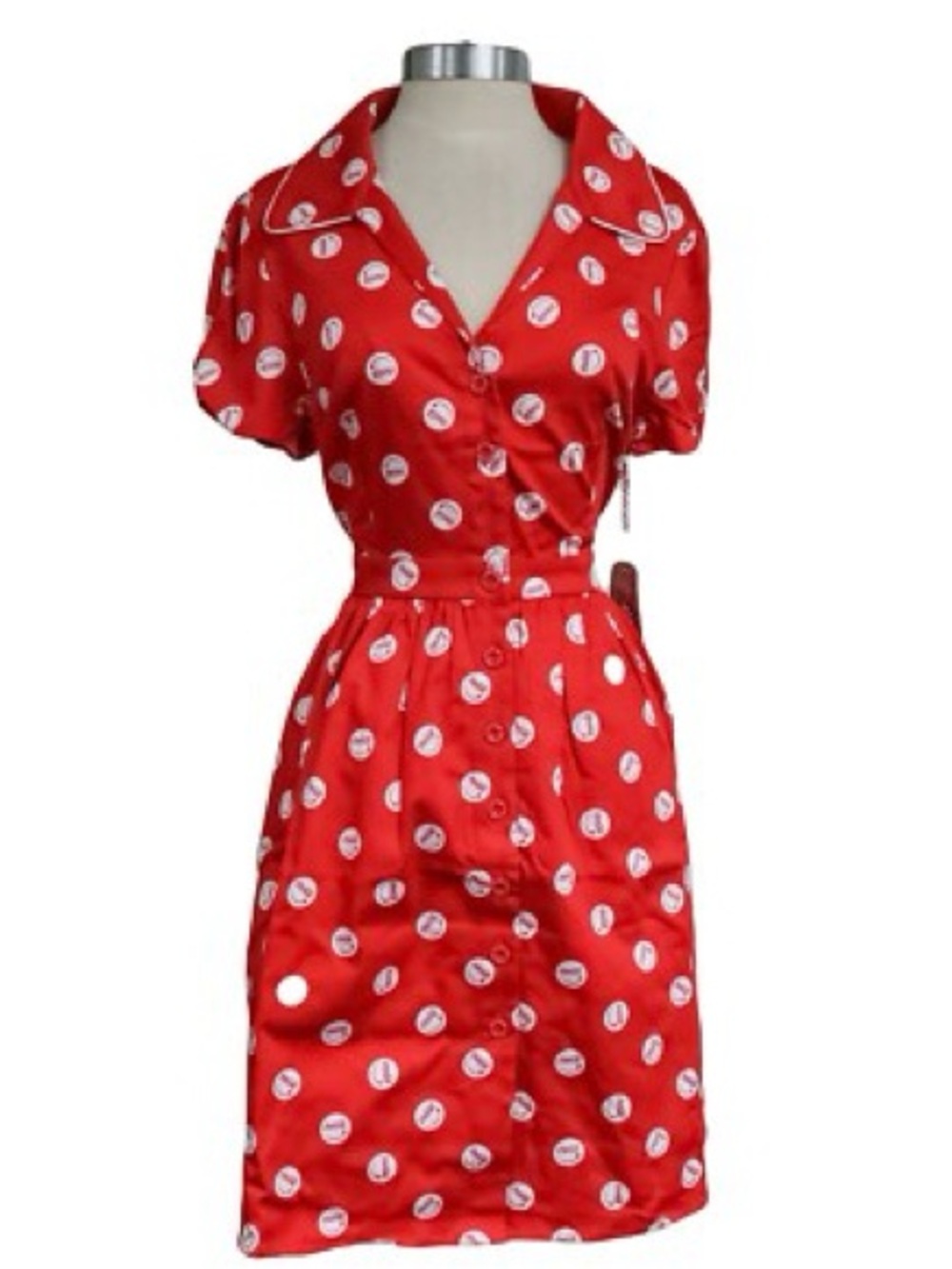 Brand New Red Coca Cola Dress by Stitch Shoppe Loungefly